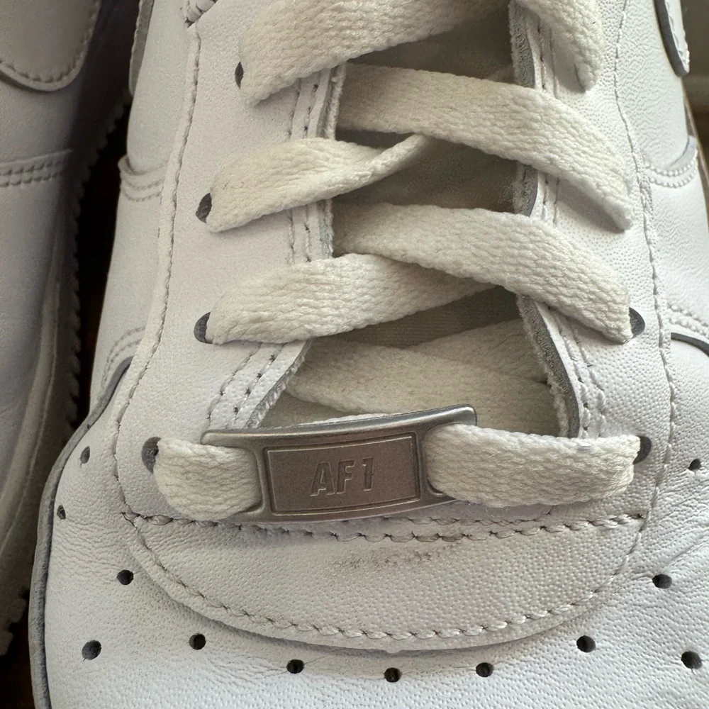 Nike Air Force 1 High '07 White Sneaker Casual Shoes Men's SZ 15 - Picture 7 of 16